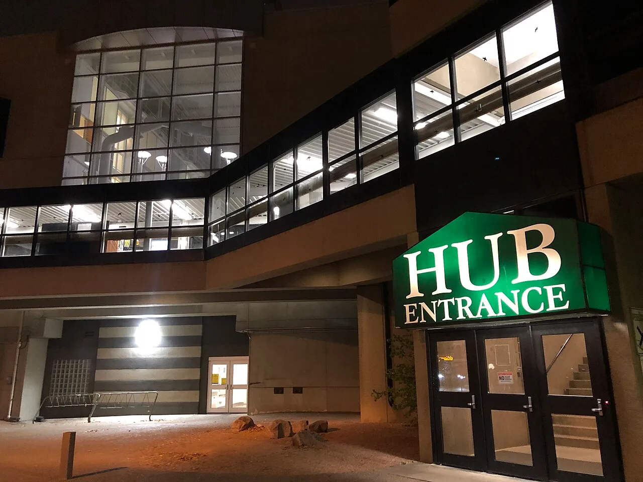 HUB Mall South Entrance, University of Alberta