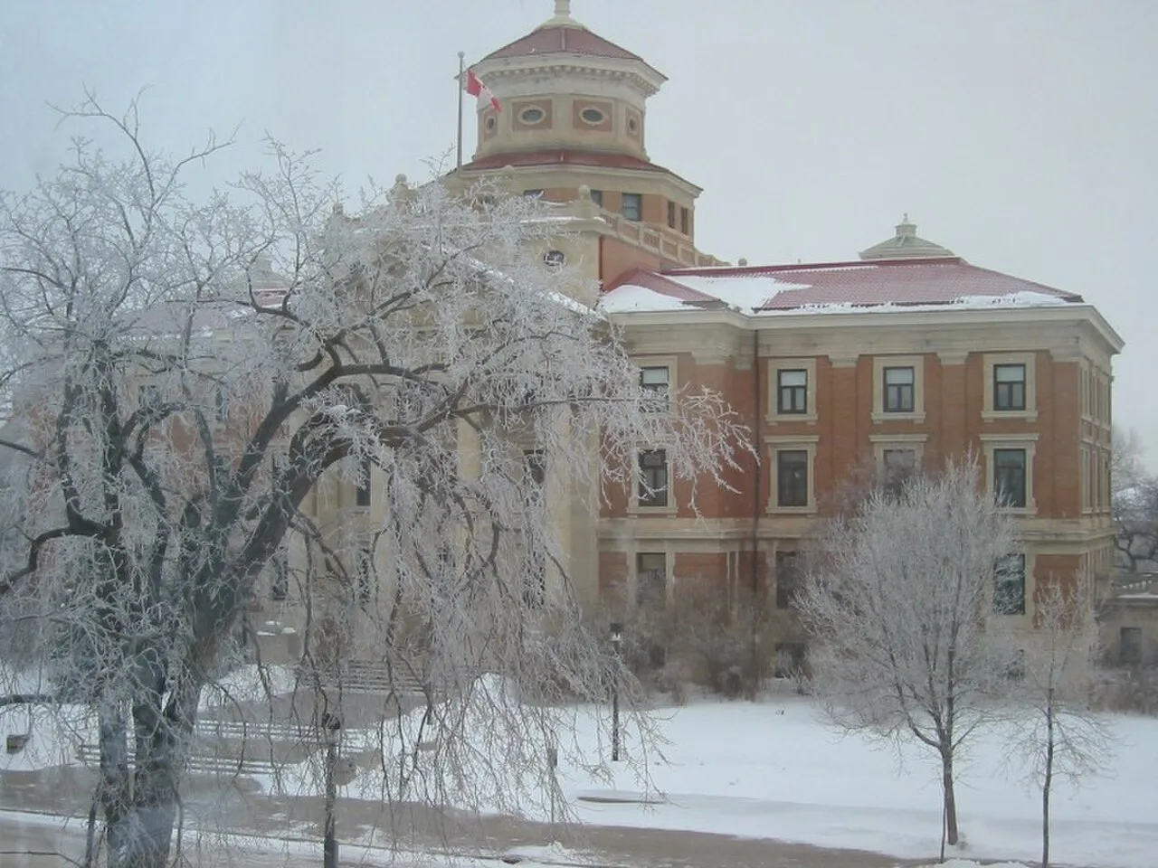 Frosty Day at the University