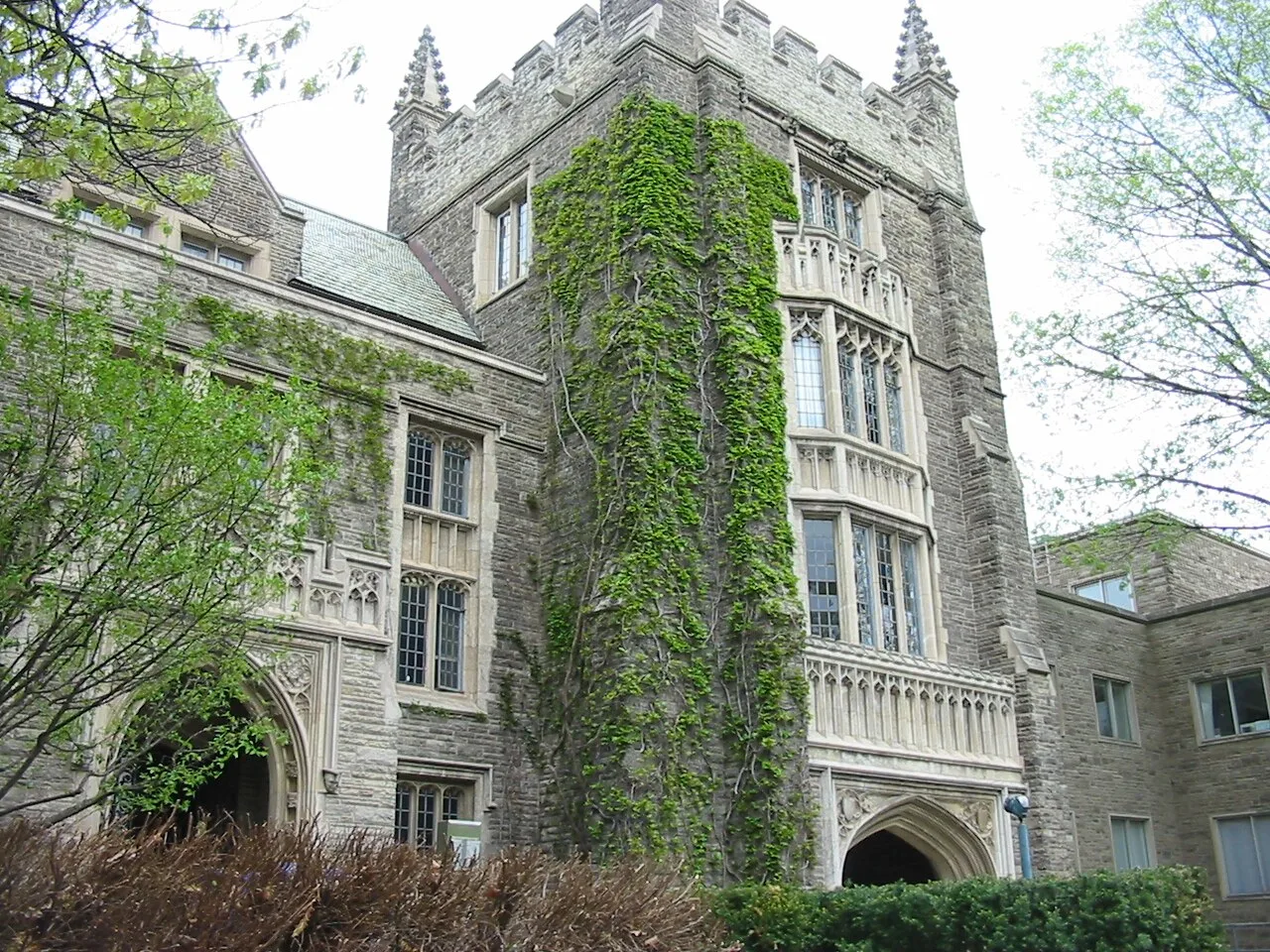 McMaster University - University Hall tower and archway