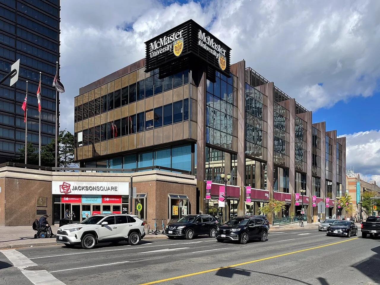 McMaster University building in Hamilton, Ontario