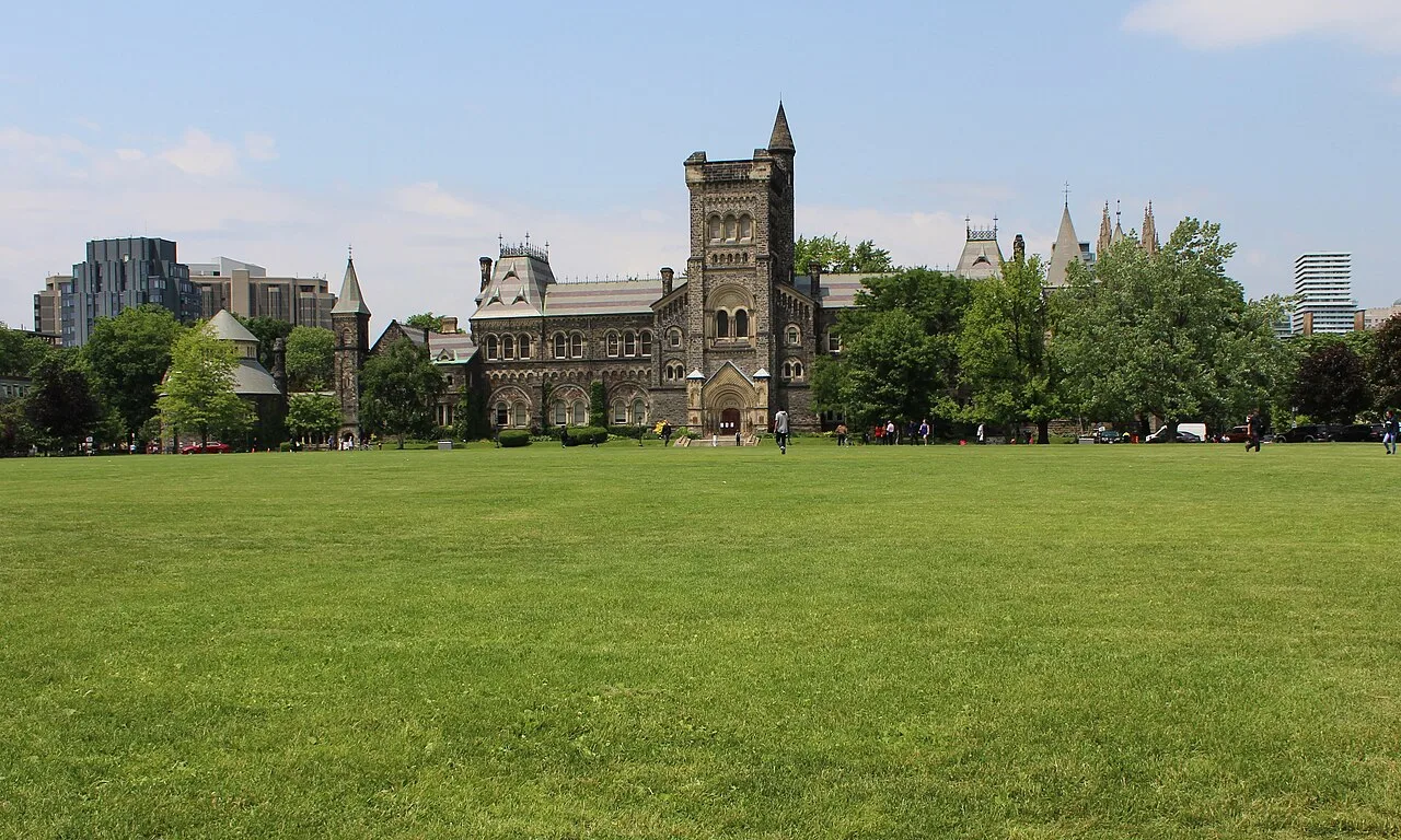 View of campus from King's College Circle